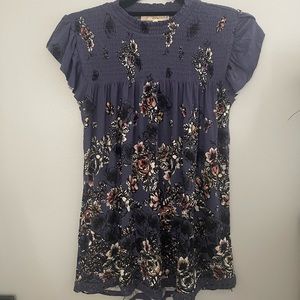 Rewind Floral Top NWT